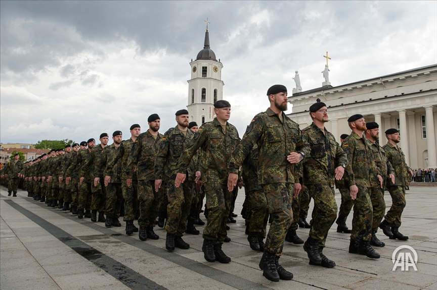 la mesure d’urgence actée par l’Allemagne pour ses 500 soldats déployés au Moyen-Orient
