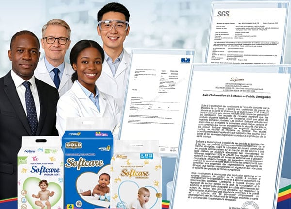 le ministère de la Santé rend le verdict de l’enquête menée sur les couches et serviettes.