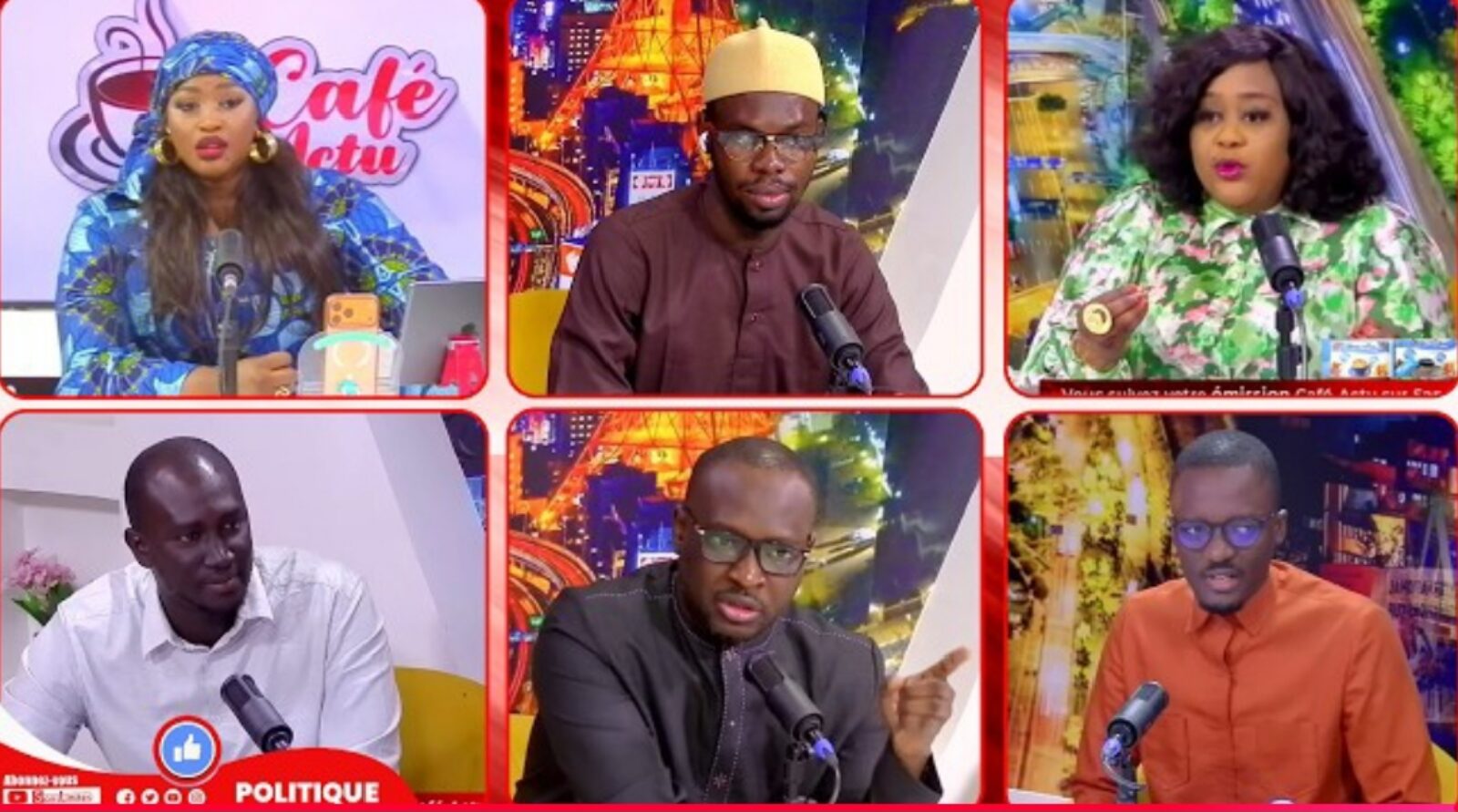 Suivez votre matinale Café Actu du 17 mars 2026