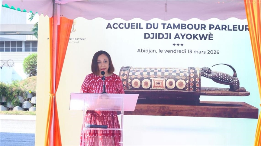 confisqué par la France en 1916, cet instrument sacré de 430 kg retrouve sa terre d’origine