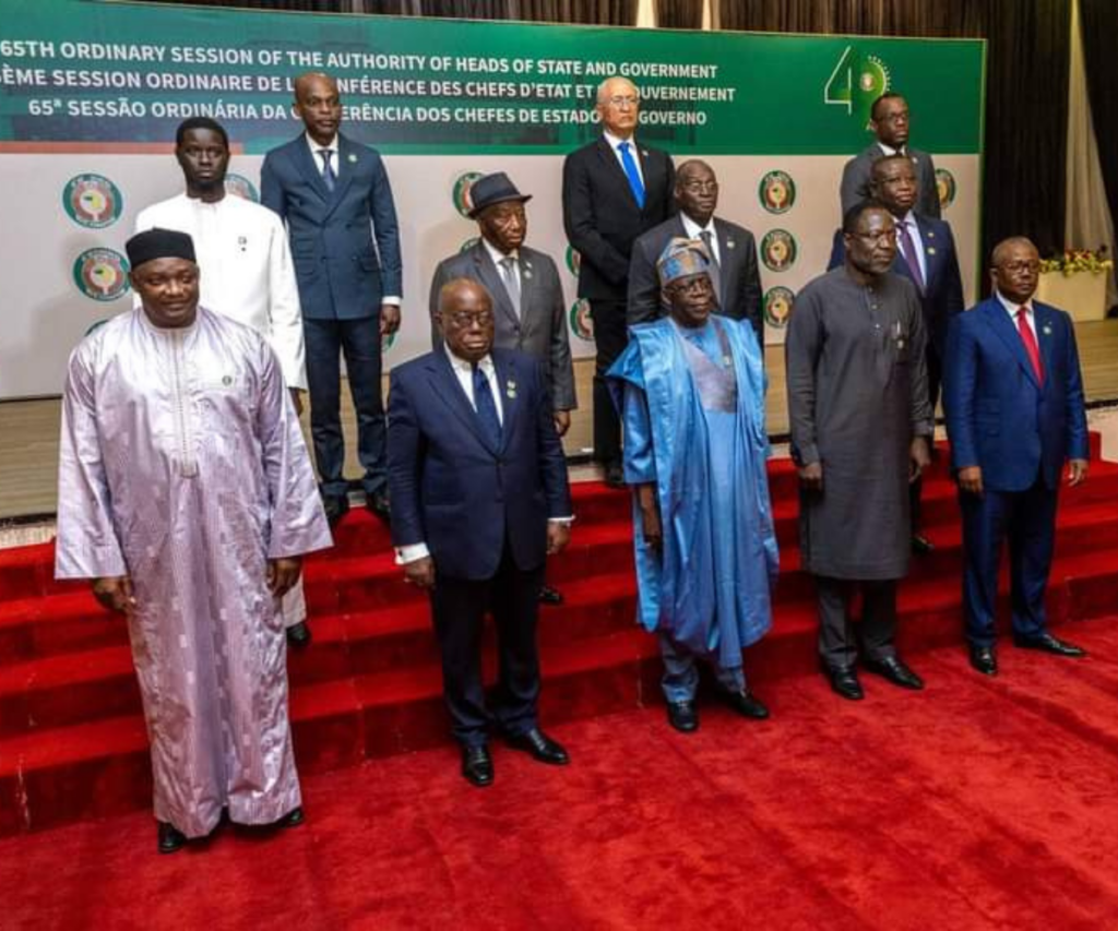 la mesure d’urgence actée par la CEDEAO entre la Guinée, le Liberia et la Sierra Leone