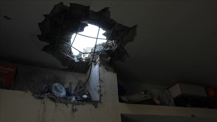 la nature exacte du bâtiment détruit par les frappes du Pakistan