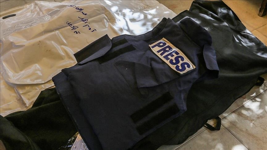 le direct de deux reporters d’un média international percuté par une frappe israélienne