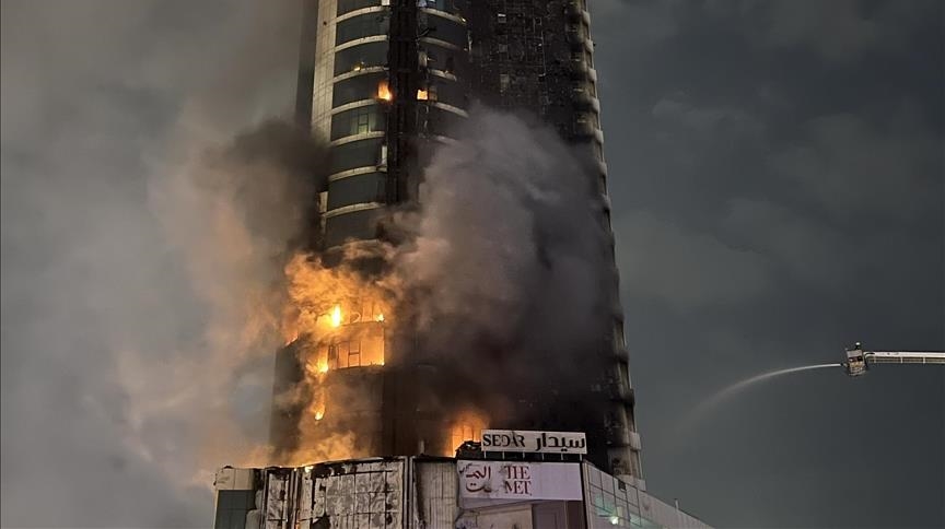 le Bahreïn déploie sa défense civile suite à la chute d’éclats d’obus sur cette installation