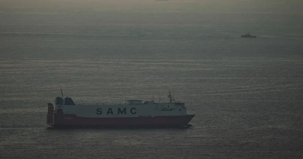 la procédure instaurée par l’Iran pour filtrer les navires