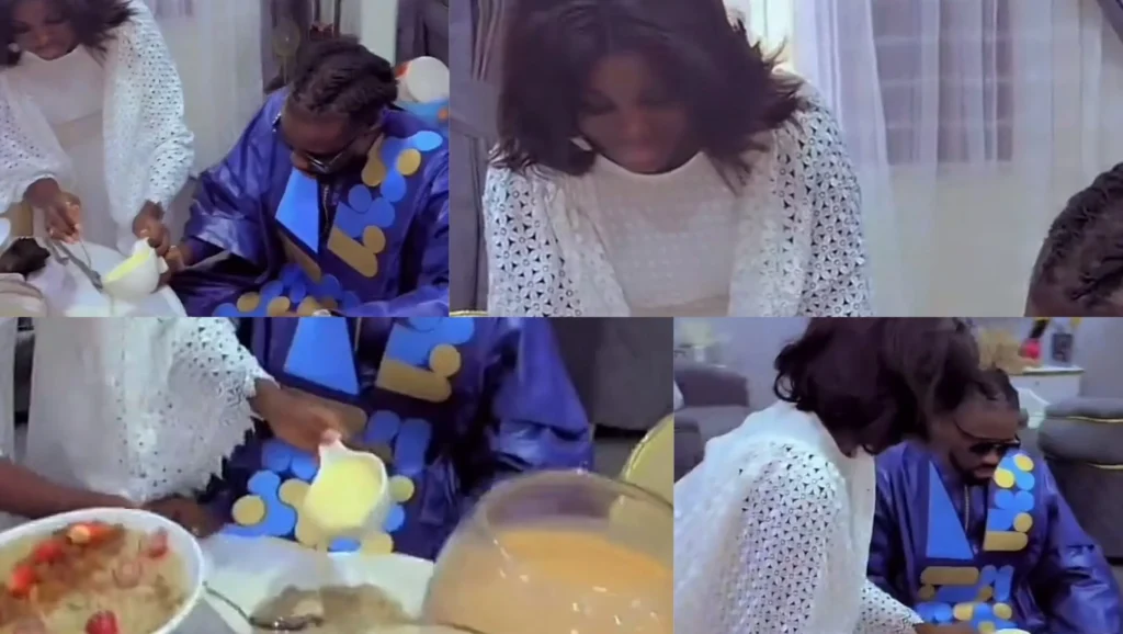 l’attention matinale de Fatou Ndiaye qui a particulièrement ravi Bass Thioung