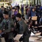 18 personnes interpellées dans deux villes lors de rassemblements contre les frappes militaires