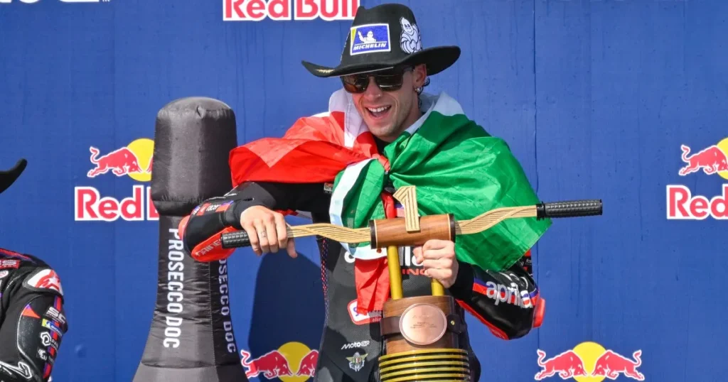 ce pilote italien s’impose à Austin et rejoint Valentino Rossi dans l’histoire