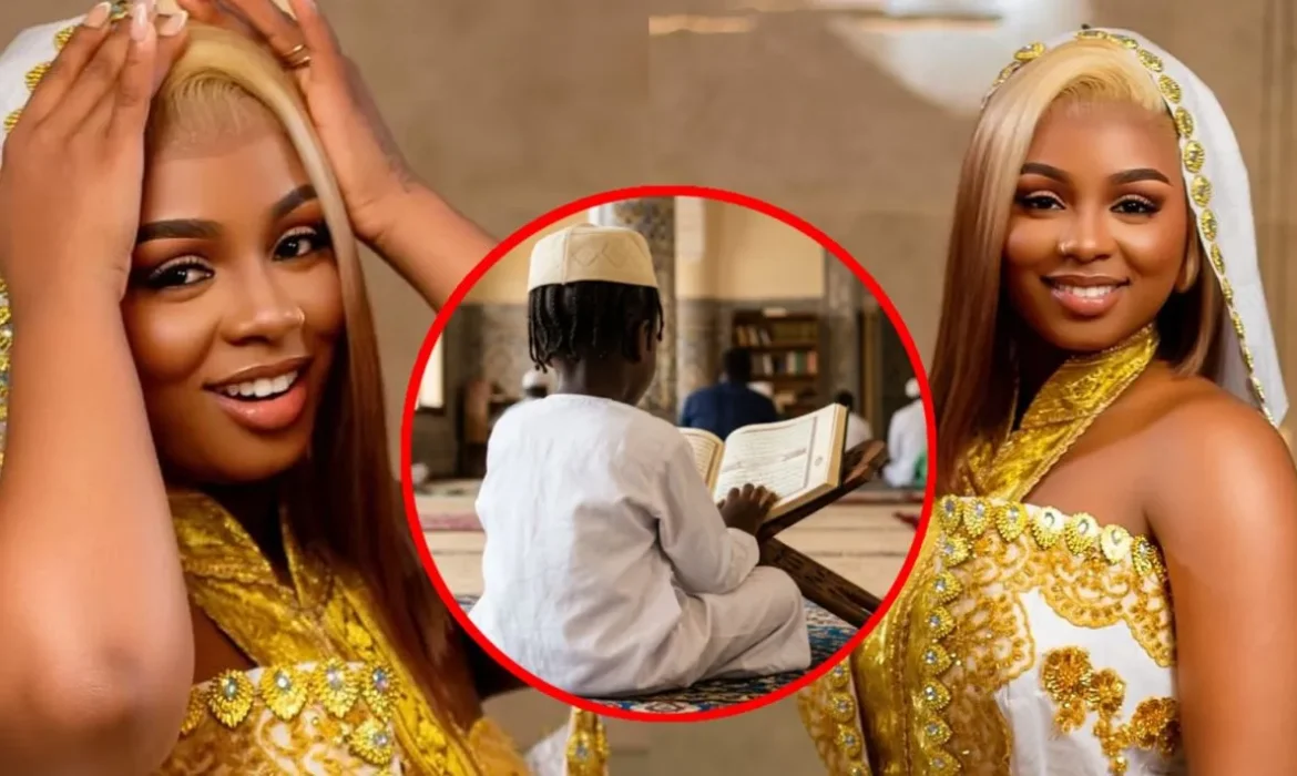 Son fils avec Diop Iseg, sélectionné pour une récitation du Coran (photo)