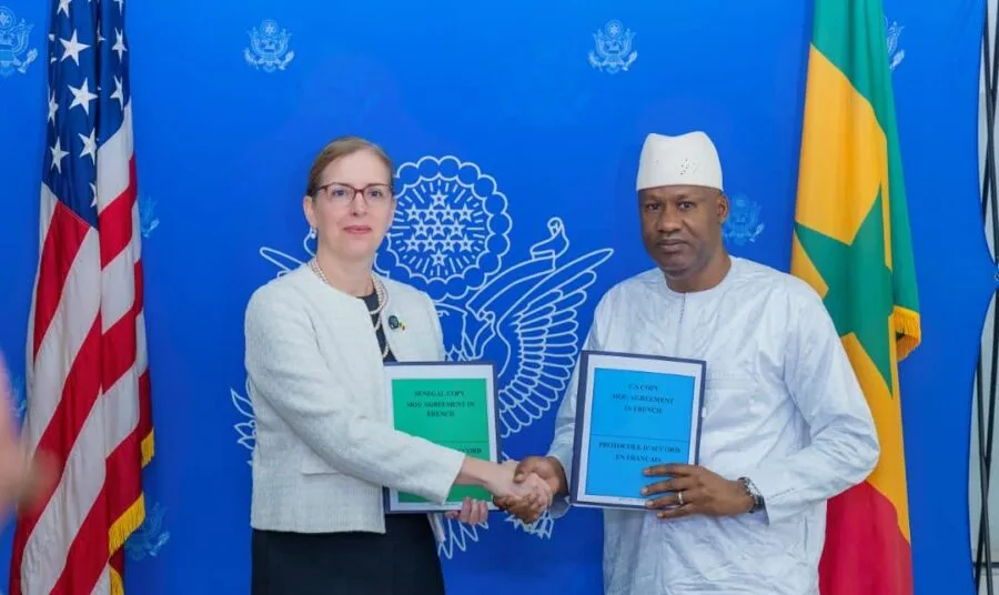 un partenariat de 74,2 milliards FCFA signé entre le Sénégal et les Etats-Unis