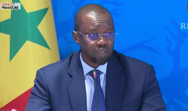 Sonko évoque un manque à gagner de 1 075 milliards pour l’État