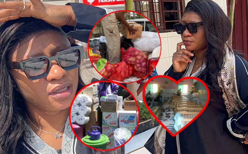 (Vidéo)- Linguère Diop et les « Retrouvailles des Linguères » au chevet des détenus du Camp pénal, de la pouponnière de Guédiawaye…