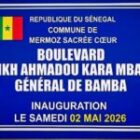 Boulevard Cheikh Ahmadou KARA Mbacké, Général de Bamba inauguré