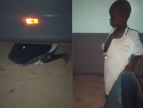 Endormi sous une voiture, un talibé sauvé grâce à la vigilance d’un automobiliste (vidéo)