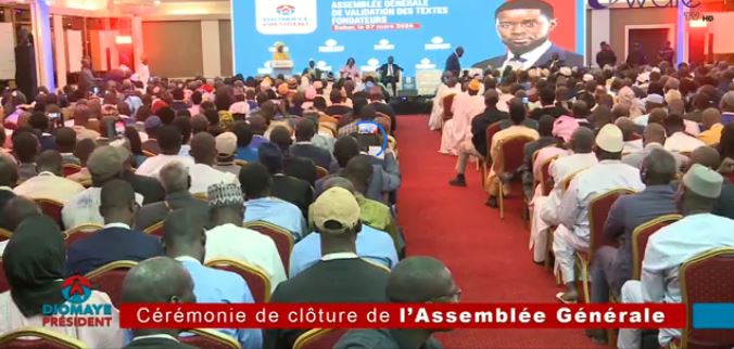 Suivez l’Assemblée générale de la coalition Diomaye Président (vidéo)