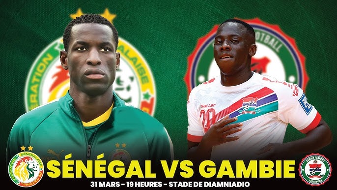 Regardez en direct le match SÉNÉGAL VS GAMBIE (Vidéo)