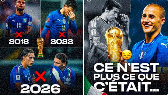 l’Italie éliminée par la Bosnie et privée du Mondial 2026