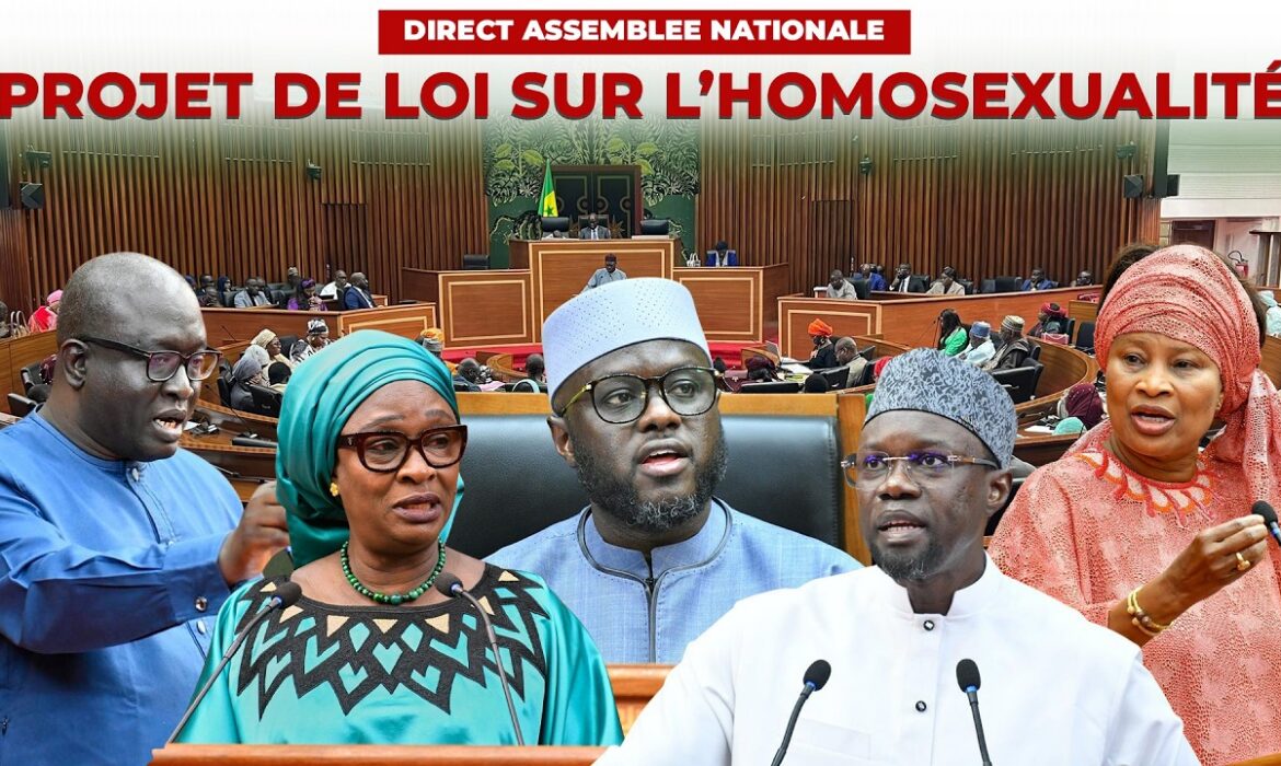 L&rsquo;Assemblée nationale vote la loi contre l&rsquo;homosexualité proposée par Ousmane Sonko