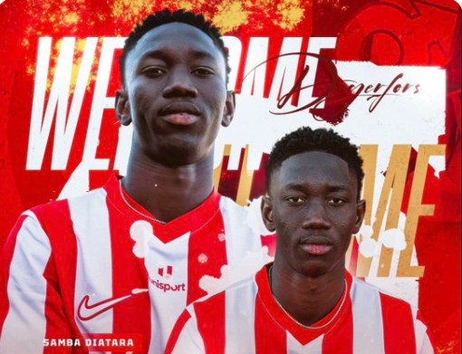 Samba Diattara transféré de Braga à Degerfors IF