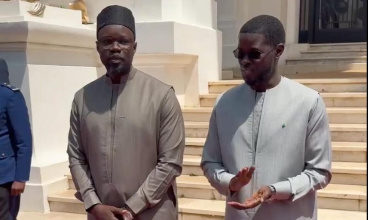 Les premières images de Sonko et Diomaye réunis, après le week-end mouvementé