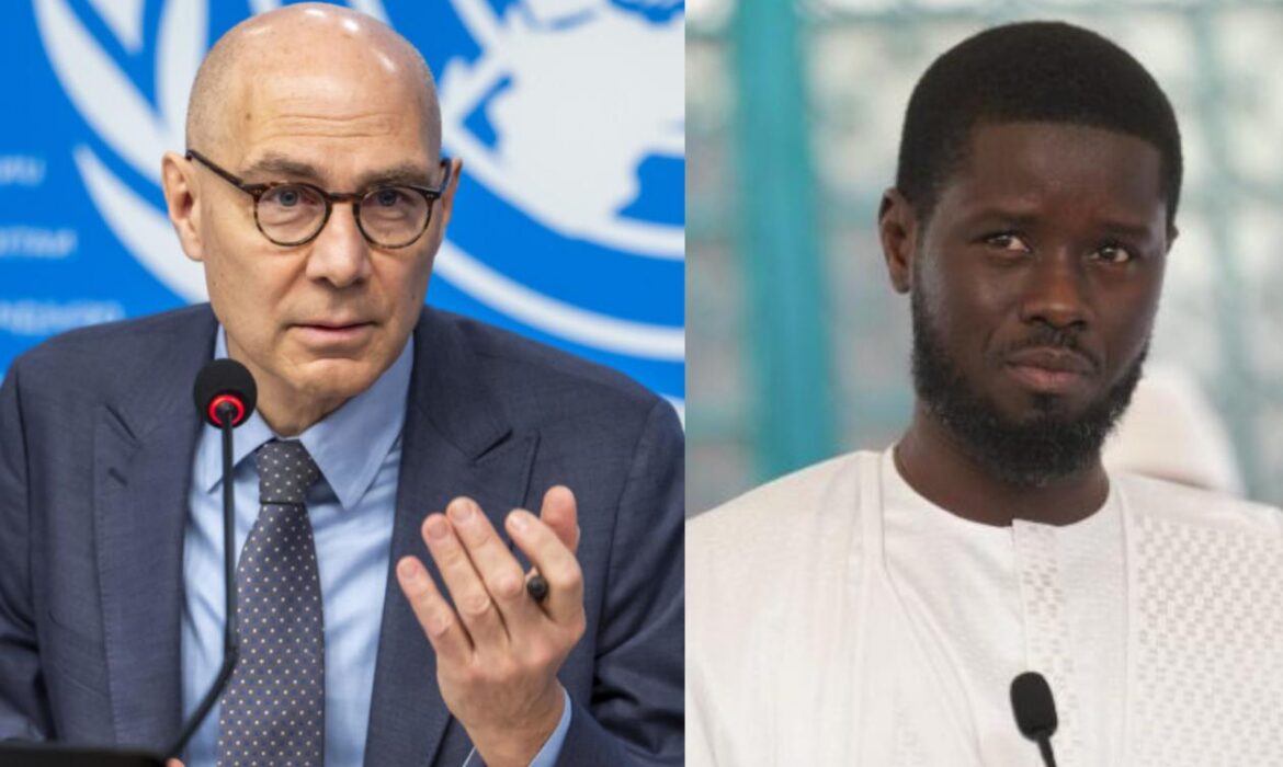 Loi anti-LGBT :Volker Turk (Haut-commissaire des Nations Unies) demande à Diomaye Faye de na pas le promulger