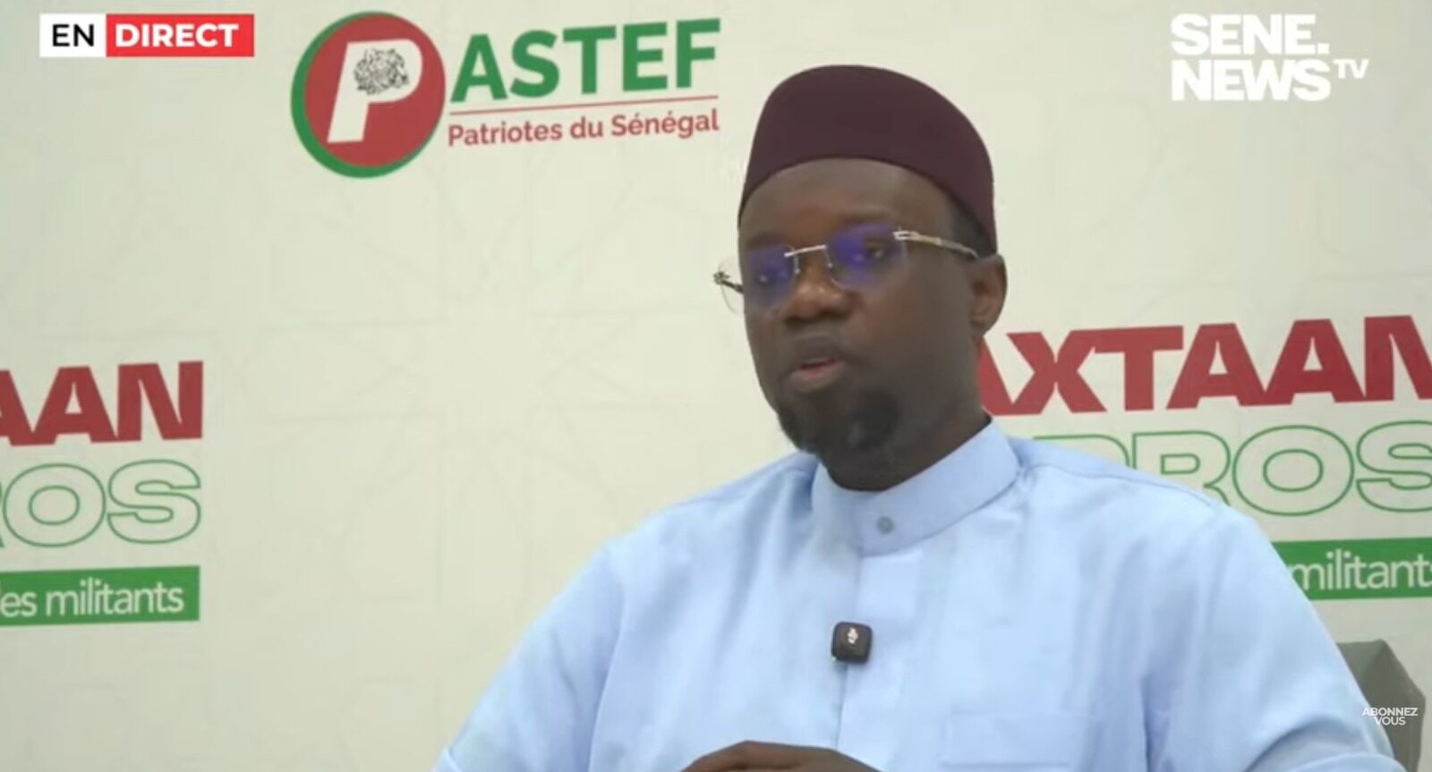 Ousmane Sonko acte une decision importante pour l’avenir de Pastef