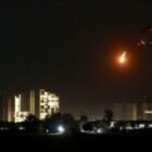 la zone précise de l’aéroport international ciblée par un drone iranien