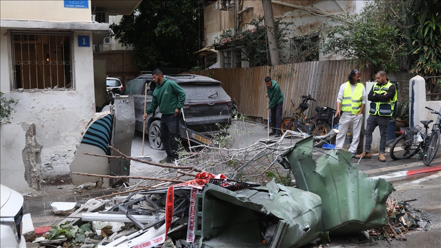 la nouvelle salve de missiles iraniens sur Tel Aviv endommage cette infrastructure de transport majeure