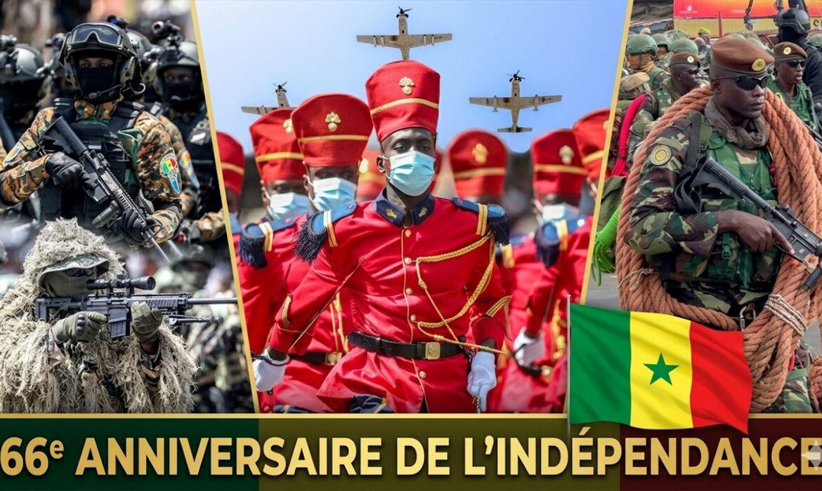 Suivez le défilé civil et militaire pour la 66e fête de l’Indépendance du Sénégal