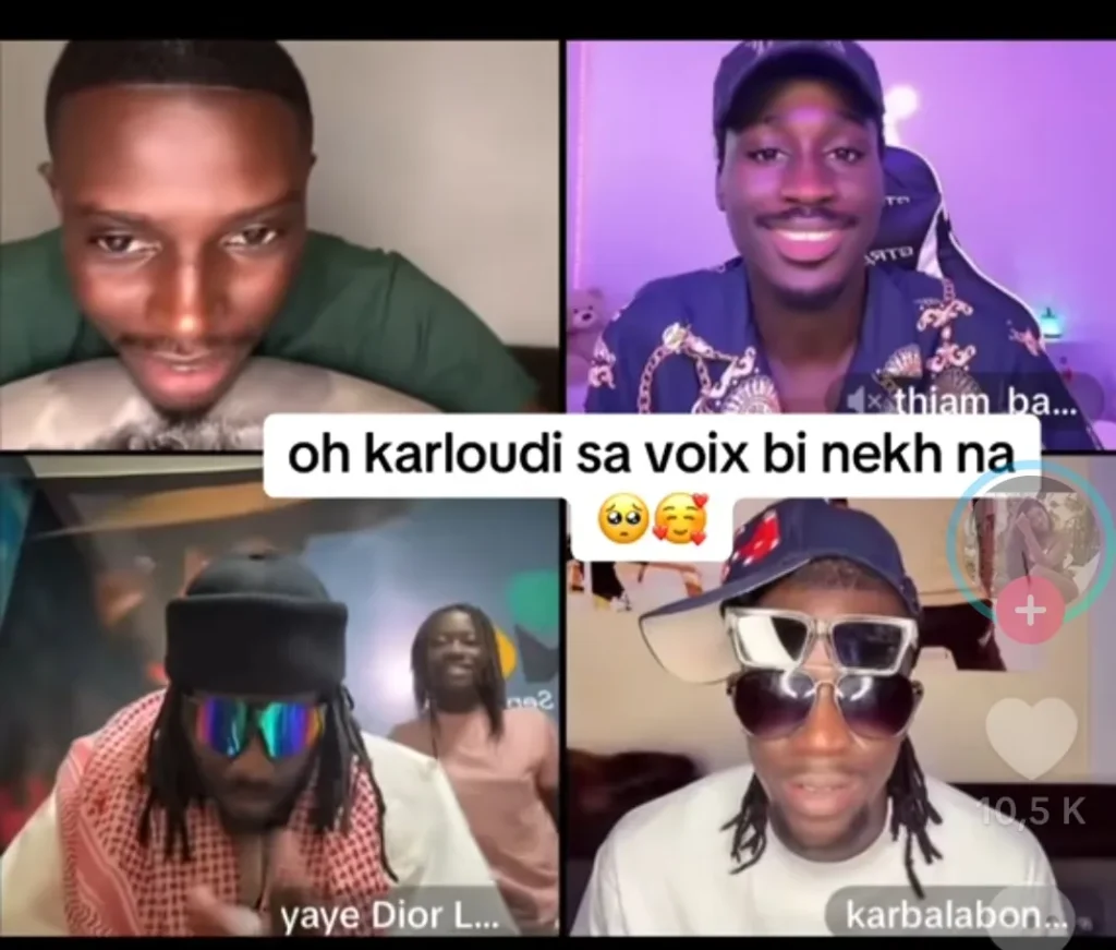 En plein direct sur TikTok, la proposition inattendue de Carlou D à Bilou et Karballah