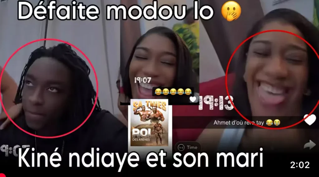 le sort réservé par Kiné Ndiaye à son mari abattu par la défaite (Vidéo)
