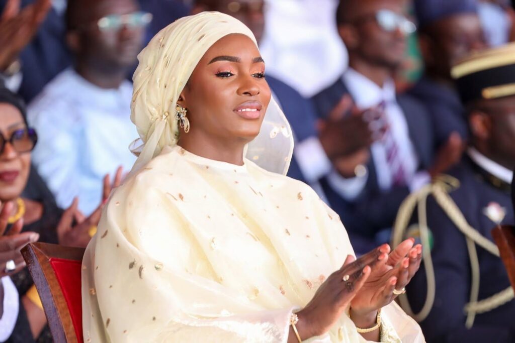 Ancienne cadre dans la microfinance, Marie Khone Faye a choisi cette capitale étrangère pour son premier discours