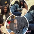 (Vidéo) – En pleine préparation de son concert, Mia Guissé reçoit la visite inattendue d’une star de la musique