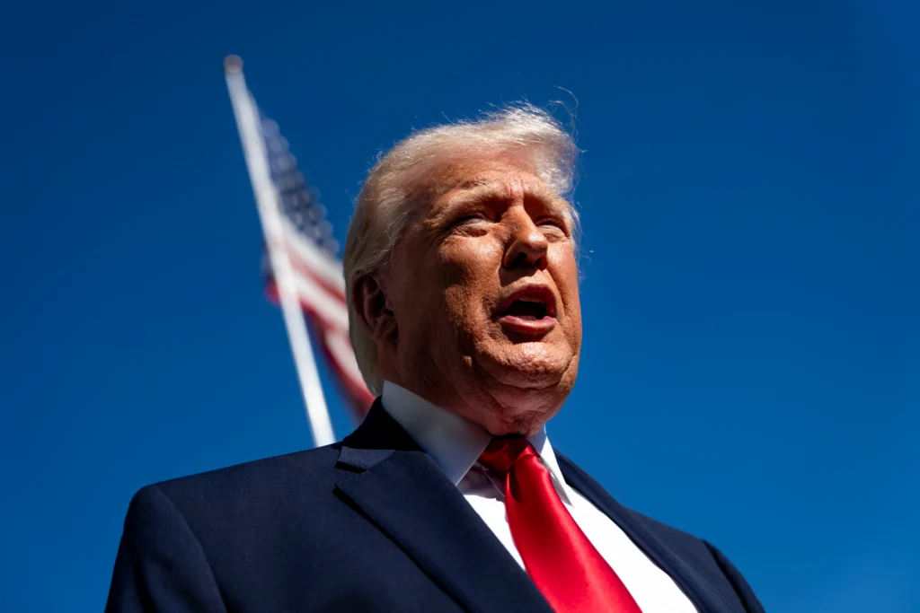 la mesure drastique annoncée par Donald Trump dans le détroit d’Ormuz.