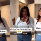 L’actrice Marichou demande une chirurgie esthétique en vidéo, la partie de son corps qu’elle souhaite réduire