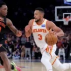 victoire des Hawks face aux Knicks, le nombre de points de CJ McCollum
