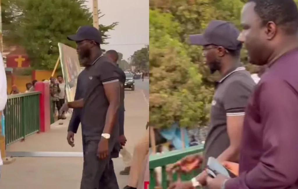 la tenue de Diomaye Faye qui a valu un rappel public de Mamoudou Ibra Kane