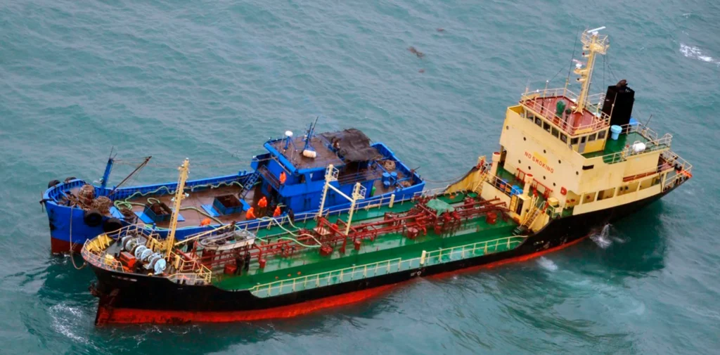 ce que l’avion néo-zélandais n’a pas identifié lors d’un transfert en mer