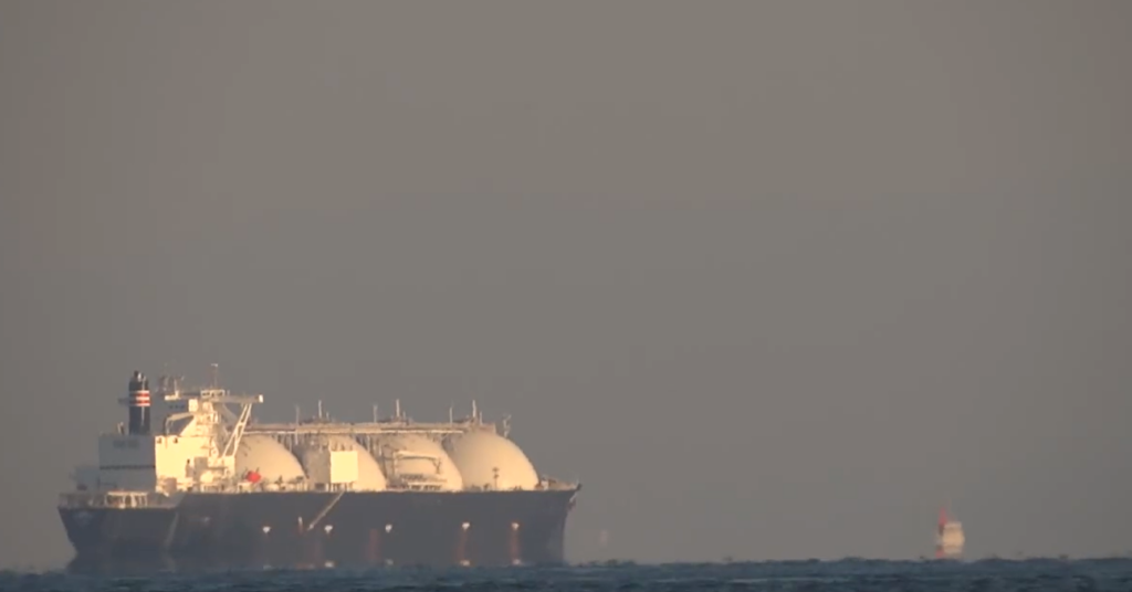 le volume exact de GNL transporté lors d’un passage inédit par Ormuz