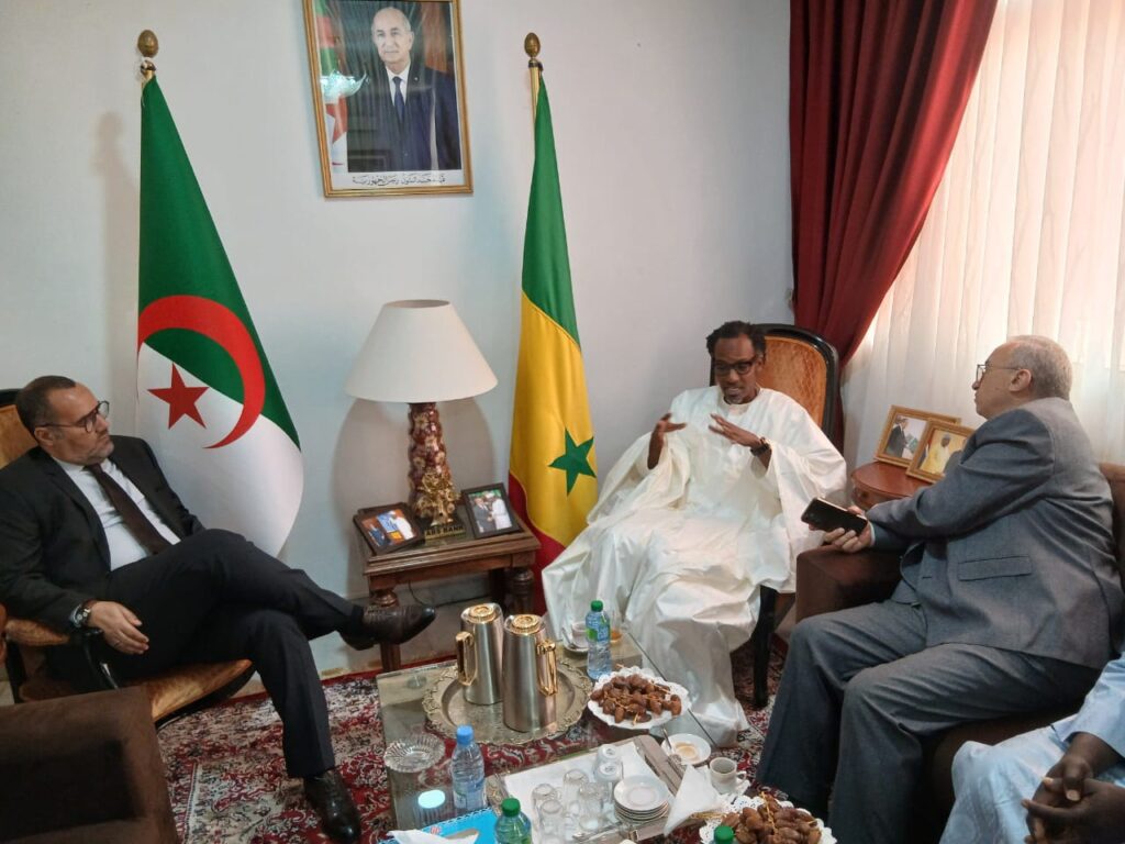 Condoléances du Khalife général des Khadres…(photos)