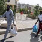 les images de la libération de trois des 18 supporters sénégalais