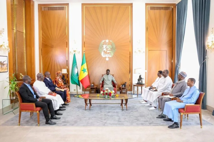 Une délégation du PDS reçue au Palais