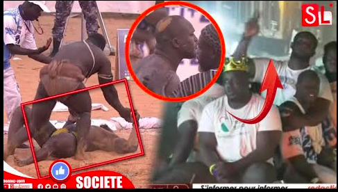 geste révélateur de Balla Gaye 2 après la victoire de Sa Thiès sur Modou Lô (vidéo)
