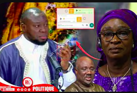 Pa Ousmane diffuse un audio fuitant attribué à Yassine Fall en direct (vidéo)