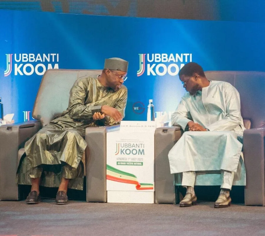 La Première réaction de Sonko