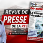 Les grands titres du jour sur la RTS (Vidéo)