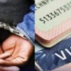 Faux visas pour les États-Unis, un escroc arrêté après avoir soutiré plus de 10 millions