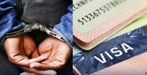 Faux visas pour les États-Unis, un escroc arrêté après avoir soutiré plus de 10 millions