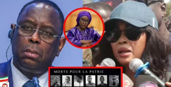 Maïmouna Bousso charge Macky Sall lors de la marche pour les martyrs