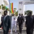 Arrivée du Président Diomaye Faye à Thiès (vidéo)